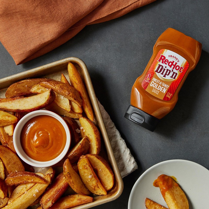 Frank's RedHot Dip'n Sweet & Tangy Golden Sauce, 12 fl