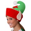 I LOVE FANCY DRESS Christmas Elf Hat with Elf Ears