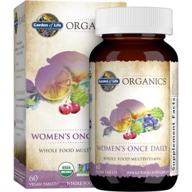Garden Life Women Once Daily Multivitaminas Mujeres Tabletas