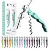 HYZ 2-Pack Wine Opener Waiter Corkscrew, Professional Wine Key for
