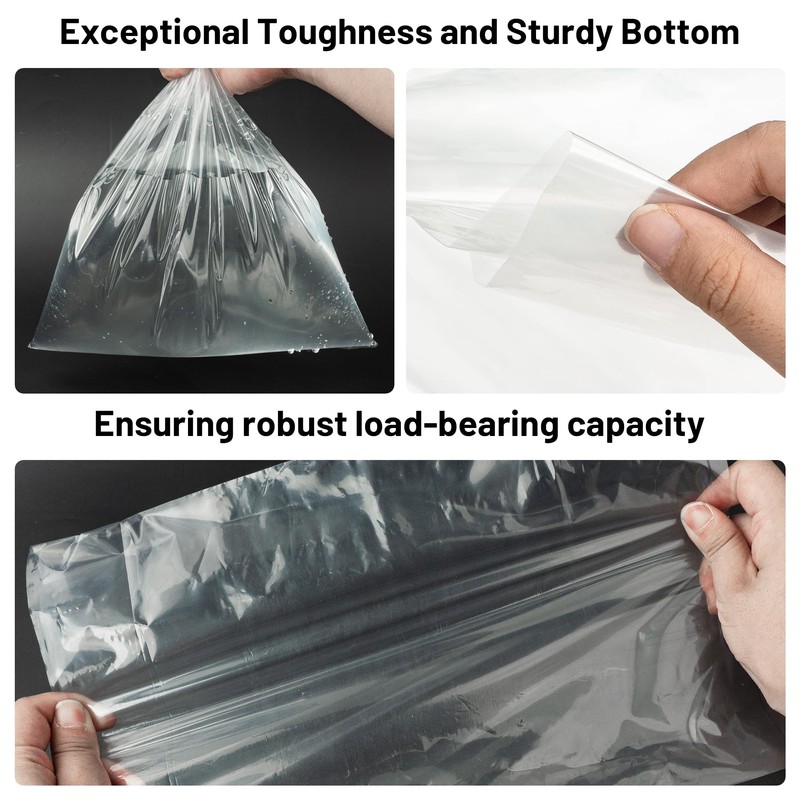 50 Pcs Paint Sprayer Liners Bags, Transparent Sprayer Cup Plastic