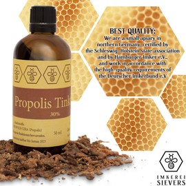 50ml NORDBIENCHEN Propolis Tincture - with 30% Propolis - Direct from The Beekeeper