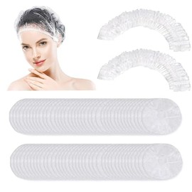 200 Piezas Gorra De Baño Mujer, Gorro De Baño Para La Ducha, Protección Capilar Durante La Ducha Y Tratamientos De Coloración, Uso Doméstico Y Profesi