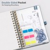 EMSHOI A5 Graph Paper Notebook, Spiral Notepad 150 Sheets/300 Pages,