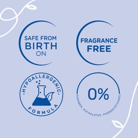 Mustela Mustela-Baby Diaper Rash Cream 123 - Skin Protectant with Zinc Oxide - Fragrance Free & Paraben Free - with 98% Natural Ingredients - 3.8 Oz, White