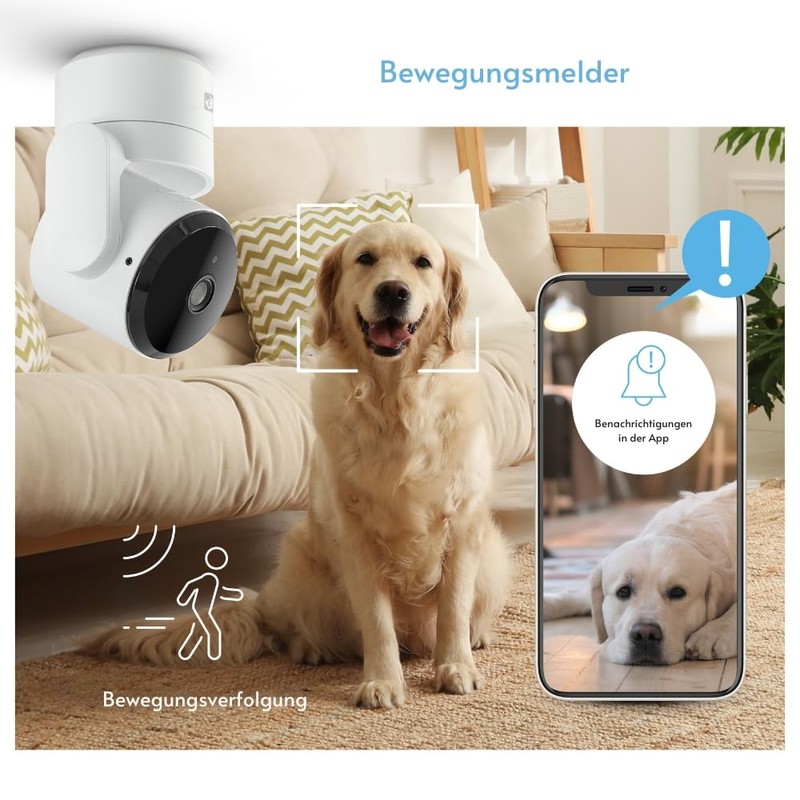 Garza - Smart Indoor 360° Surveillance Camera Smart IP WiFi