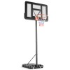 NEWBULG Adjustable Height Portable Basketball Hoop Stand Backboard Goal System
