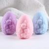 XIAOSHUI Rose Flower Egg Candle Mold Easter Egg Silicone Candle