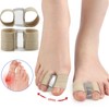 szemauy Gel Toe Spacers, Bunion Corrector with 2 Loops, Portable