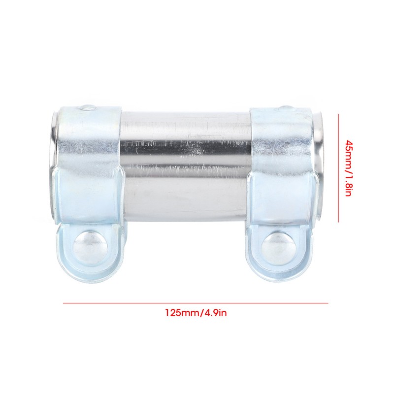 45 x 125mm Exhaust Pipe Clamp Connector 173605 Replacement Fit