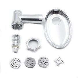 GELANGS Meat Grinder Accessory Kit - Compatible with Electric Grinders & Vegetable Choppers | Includes Grinding Head, Tray, Stainless Steel Blades For Electric Meat Grinder