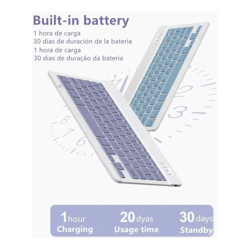 generic K Funda Con Teclado For Oppo Realme Pad 10.4