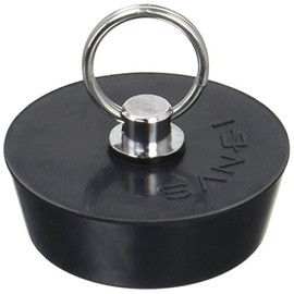 SANEI H29F-45 Rubber Stopper for Bath, No Chain, Outer Diameter 1.8 inches (45 mm), Height 1.5 inches (38 mm)