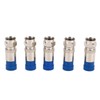 Coax Cable Crimper Kit Coaxial Cable Compression Stripper Tool with
