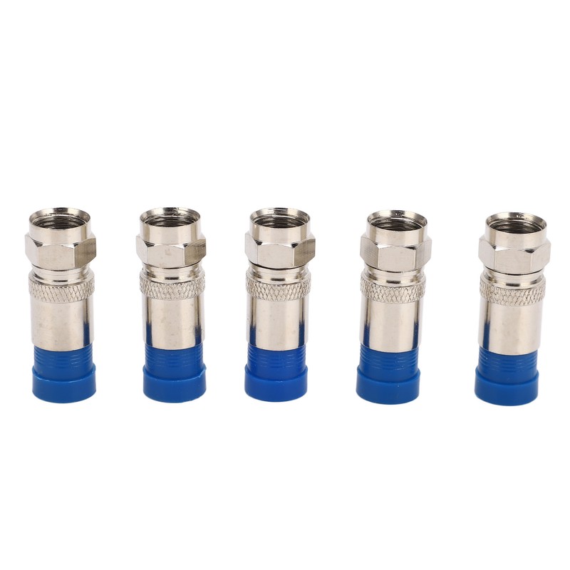 Coax Cable Crimper Kit Coaxial Cable Compression Stripper Tool with