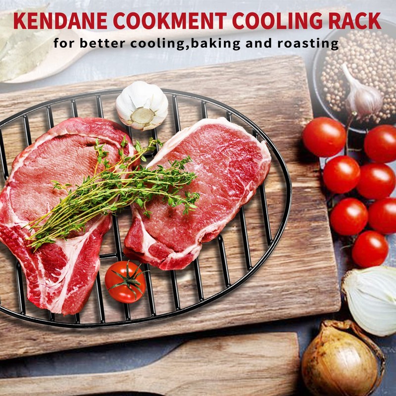 Roasting Rack with Integrated Feet, Cooling Drying Rack Kitchen Rack