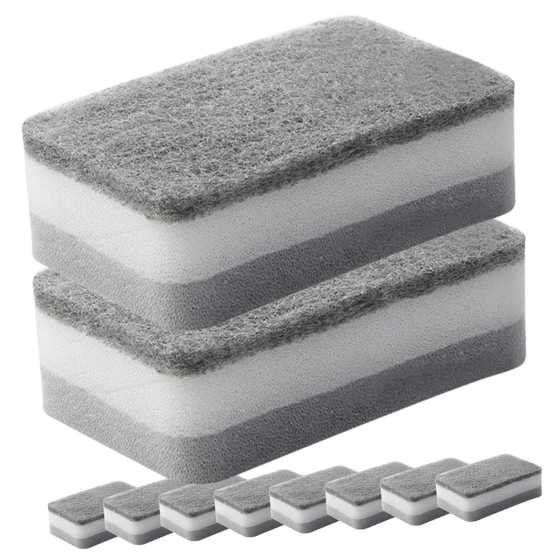 Healeved 20pcs Kitchen Dish Cleaning Sponge Multi-Functional Water Absorbing Scrub