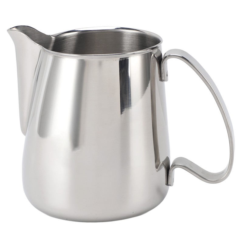 Milk Frothing Pitcher 304 Stainless Steel Dripless Spout Coffee Milk