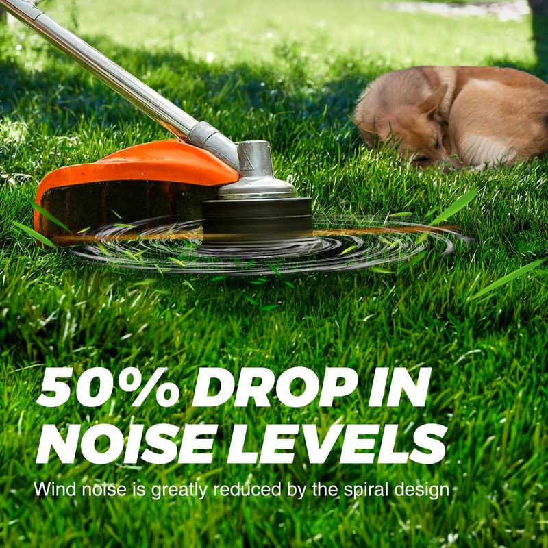 Dalom .095" 1/2 lb Trimmer Line Round Twist,Weed Eater String