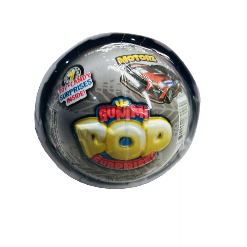 BALL 1 GUMMI POP SURPRISE REVEAL MOTORZ TOY & CANDY
