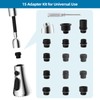 Universal Kitchen Faucet Head Replacement with 15 Adapter Kit Compatible