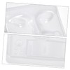 Mikinona 3pcs Eyelash Practice Tray Lash Extension Kit Face Models