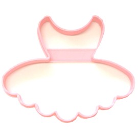 TUTU SHORT SKIRT BALLERINA DRESS PRINCESS COSTUME DANCE BALLET PERFORMANCE SPECIAL OCCASION COOKIE CUTTER BAKING TOOL MADE IN USA PR2710