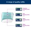 Tork Folded Wiper Dispenser Aqua/White W4, Wall-Mounted, 654021