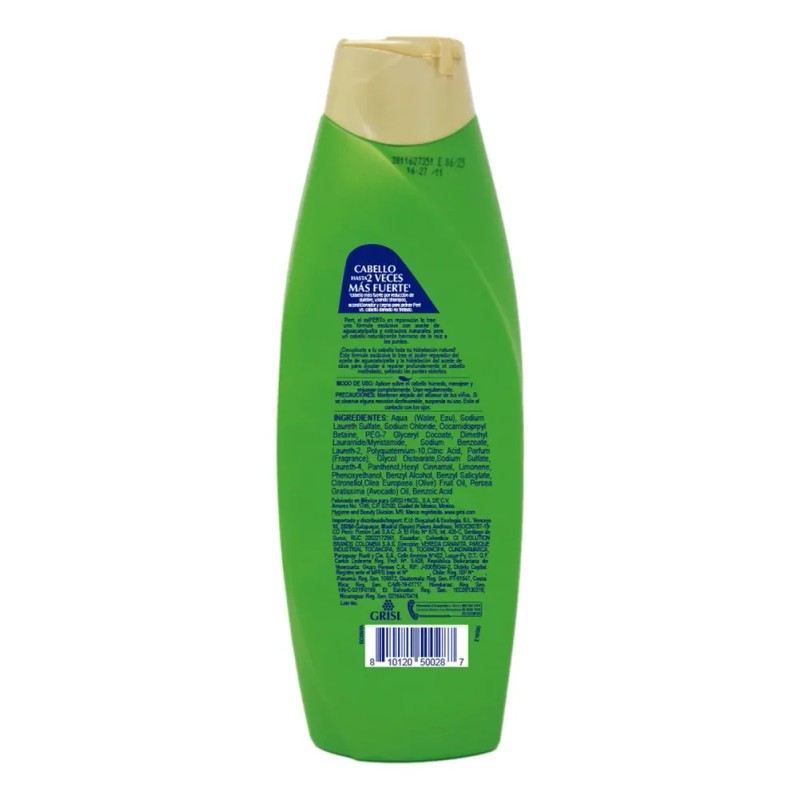 Shampoo y Acondicionador Pert 2 en 1 de Oliva y
