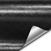 VViViD Black Stealth Plaid Brushed Vinyl Car Wrap Roll 25ft