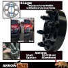 Arrow 4x 1.25" 6x5.5(139.7mm) Hub Centric Adapter Spacer Fit Latest