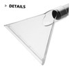 ULTECHNOVO Auto Detailing Vacuum Head Clear Vacuum Nozzle Water Extractor