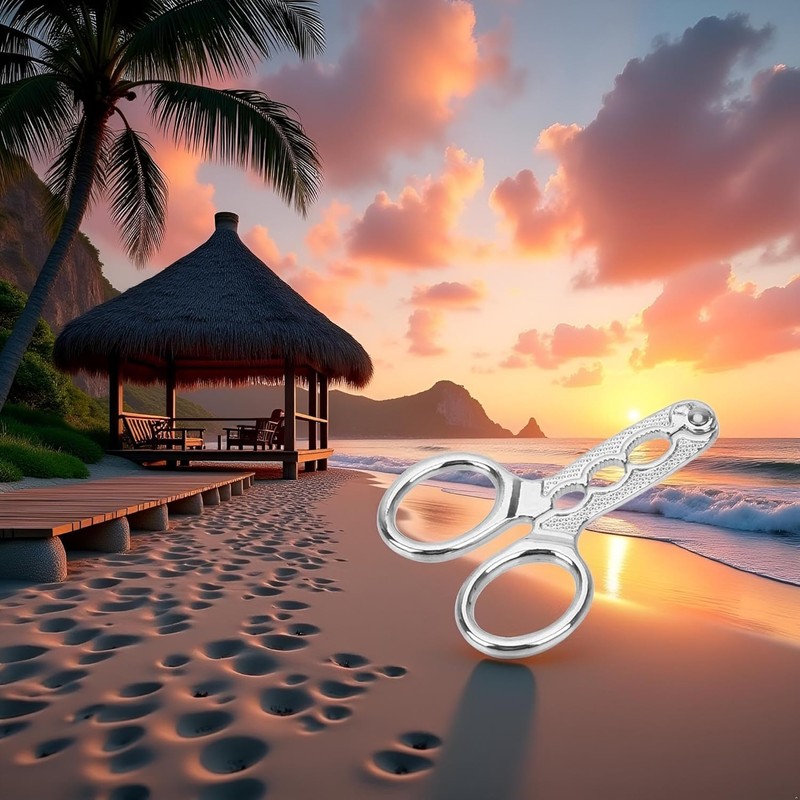 Stainless Steel Nut Cracker, for Silver Nuts Pistachio Sheller Opener