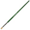 Green Stuff World GSWD-2457 Green Series Synthetic Hair Flat Brush,