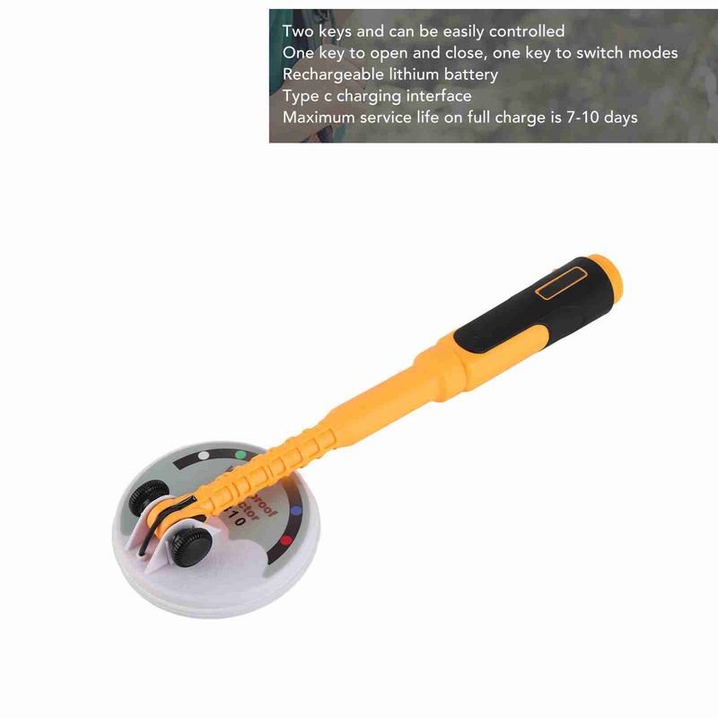 Submersible Metal Detector IP68 Waterproof Handheld 30‑60meter Underwater Outdoor Treasure