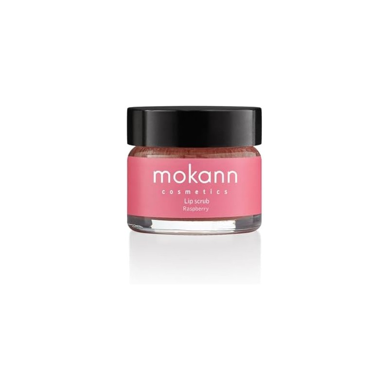 exfoliante labial con frambuesa y aceites nutritivos suaves 15ml