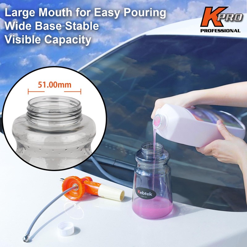 Kebtek Snow Foam Lance for Karcher K Series K2-K7 Pressure