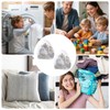 2 Pcs Net Laundry Bags, Drawstring Mesh Laundry Bag, Reusable