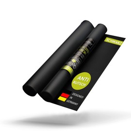 LILENO HOME Drawer Mat 30 x 150 cm (Black) Set of 2 – Non-Slip Mat Drawers as Drawer Insert for Fridge – Drawer Inserts Can Be Cut to Size as Non-Slip Mats Kitchen