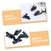 jojofuny 4pcs Earphone Cable Clips Heavy-Duty Headphone Wire Management Clips