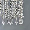 MiniSun Elegant Modern Sparkling Chrome Acrylic Crystal Jewel Bead Effect