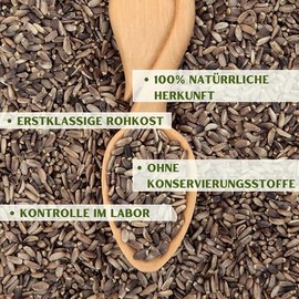 BotaniKils Mariendistelsamen ganz 1kg Premium Rohkost, Zur Leberentgiftung und Leberregeneration, 100% rein natrlicher Silymarin, vegan und glutenfrei, BotaniKils