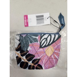 Vera Bradley Coin Purse Palm Floral NWT Mini Wallet Makeup Bag Travel