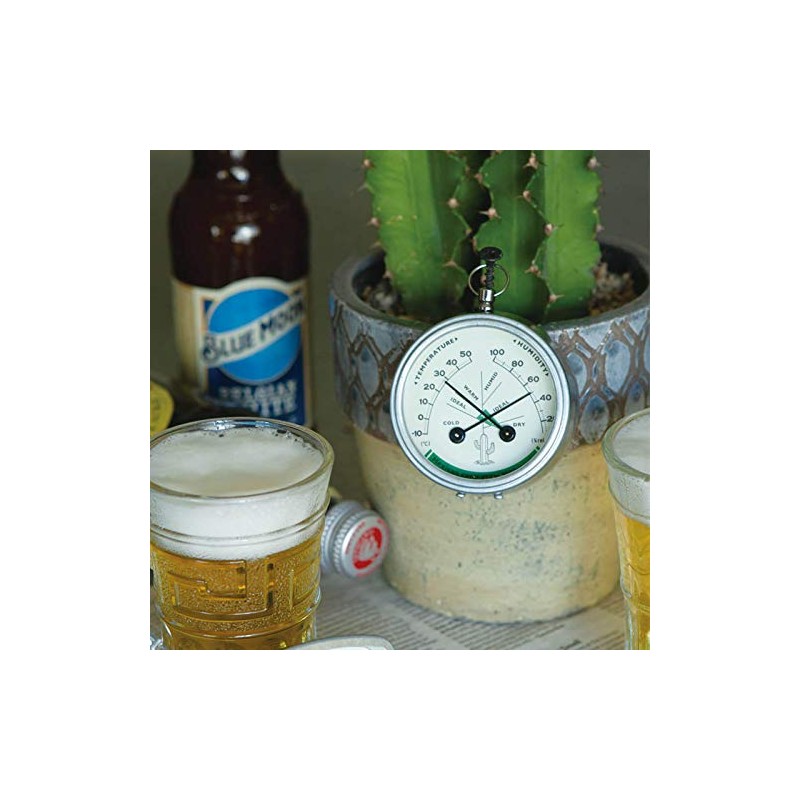 Dulton THERMO-HYGROMETER MEXICO K925-1283MX, Temperature and Humidity Meter, Height 2.87