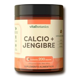 Vital Botanics Calcio + Vitamina D3 | 200 Cápsulas de 500 mg, para Hombre y Mujer, 6 Meses, Sin Gluten, Apto Dieta Keto