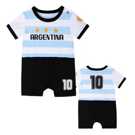 Mameluco de fútbol para bebé de 0 a 24 meses de fútbol, At-s, 0-3 meses