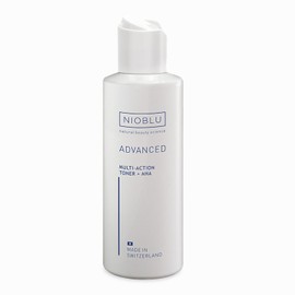 Nioblu Multi Action Toner + AHA 150 ml - Toning, Regenerating and Exfoliating - With Hyaluronic Acid and Natural Extracts - For All Skin Types