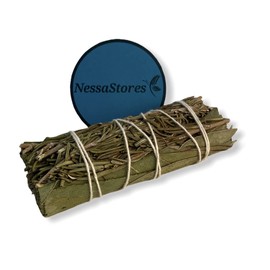 NESSASTORES - Rosemary + Eucalyptus Smudge Incense 4" Bundle #JC-201 (3 pcs)