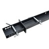 YHXCUIER Heavy Duty 4 Pack 30" Adjustable C Channel Pipe
