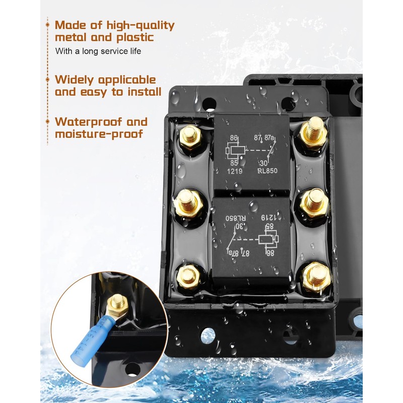 JUQAFY Forward and Reverse Relay Module Fit for Tarp or